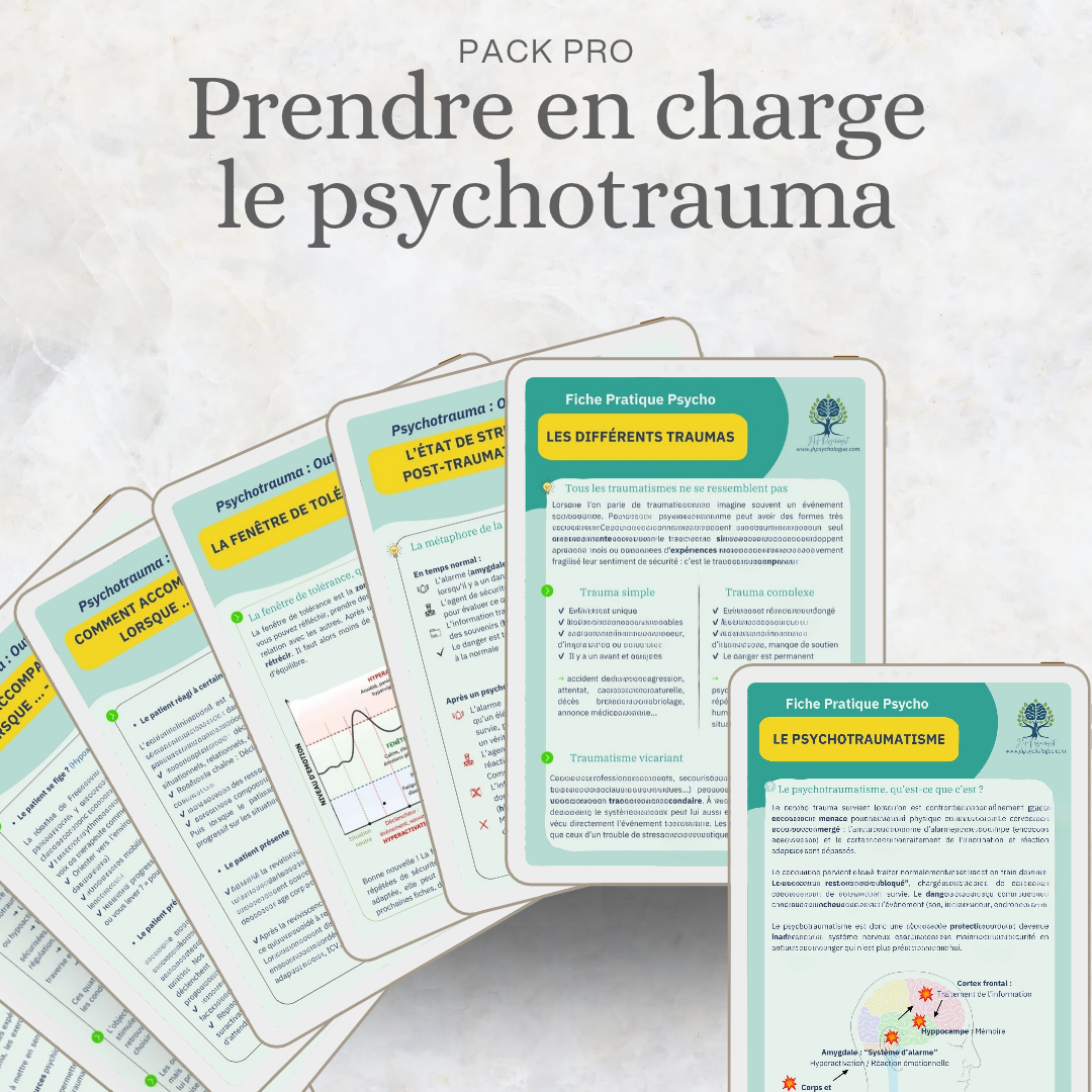 Pack Pro : Prendre en charge le Psychotraumatisme