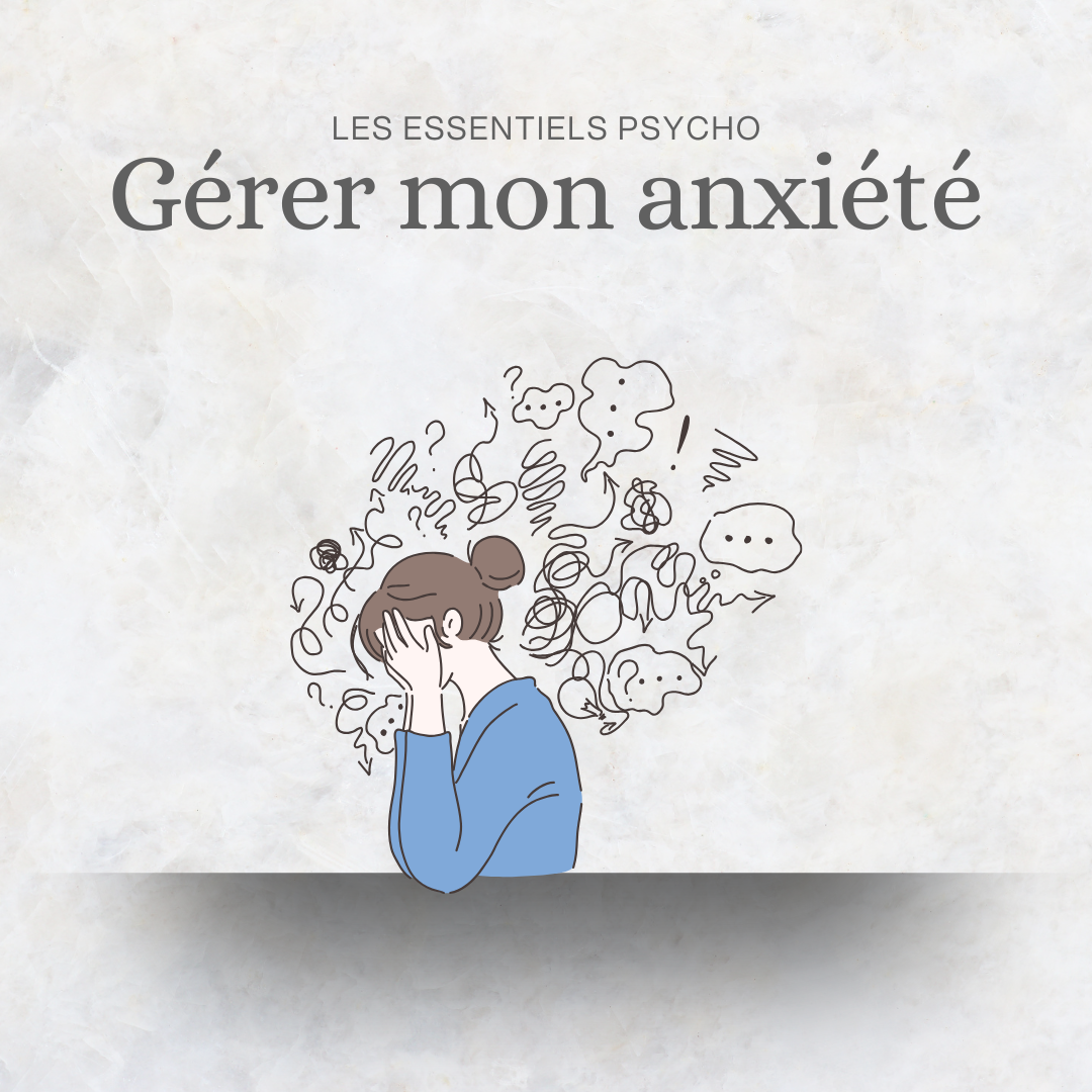 Pack d'auto-thérapie Gérer mon Anxiété – programme en 8 étapes pour réguler l'anxiété