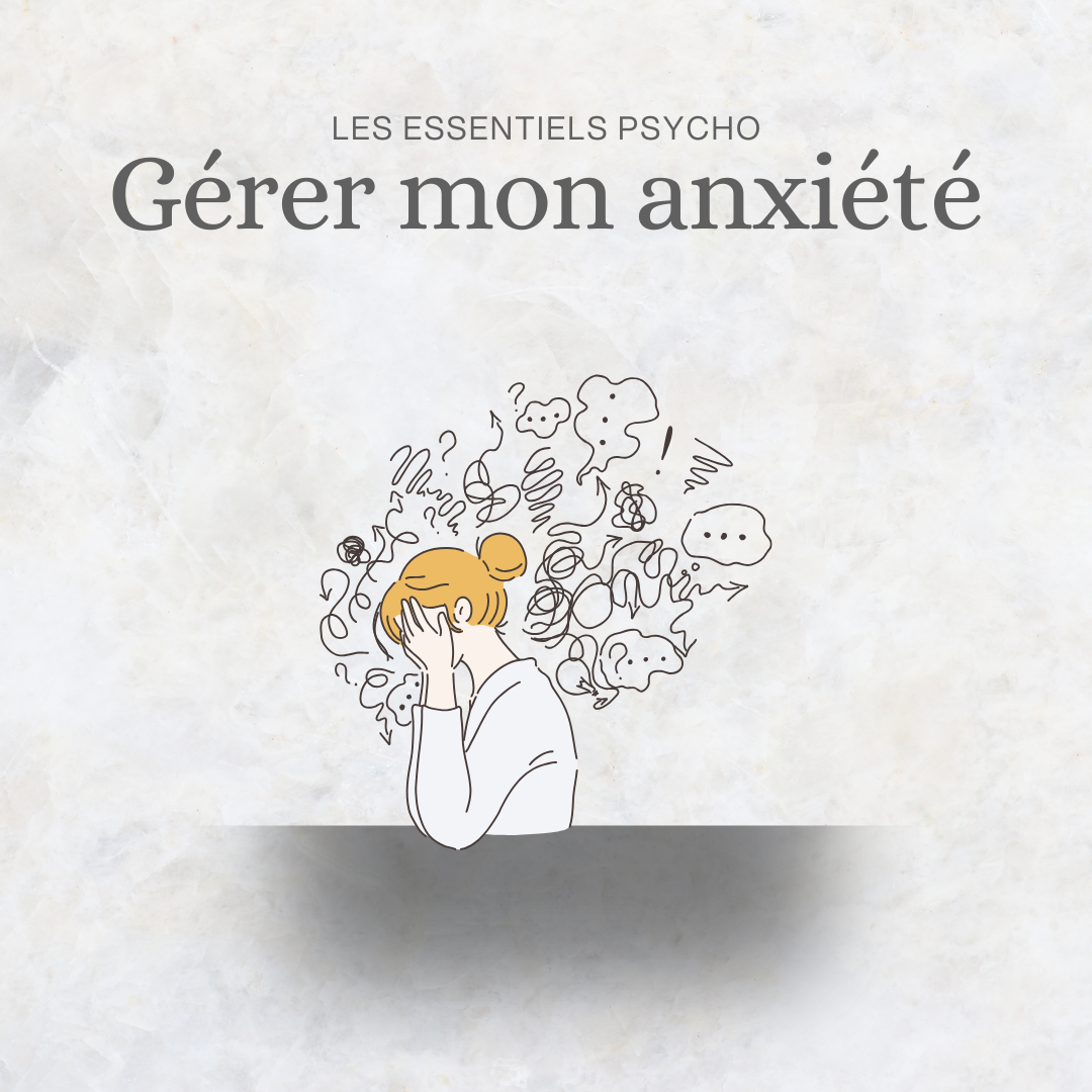 Pack d'auto-thérapie Gérer mon Anxiété – programme en 8 étapes pour réguler l'anxiété | PsyPack
