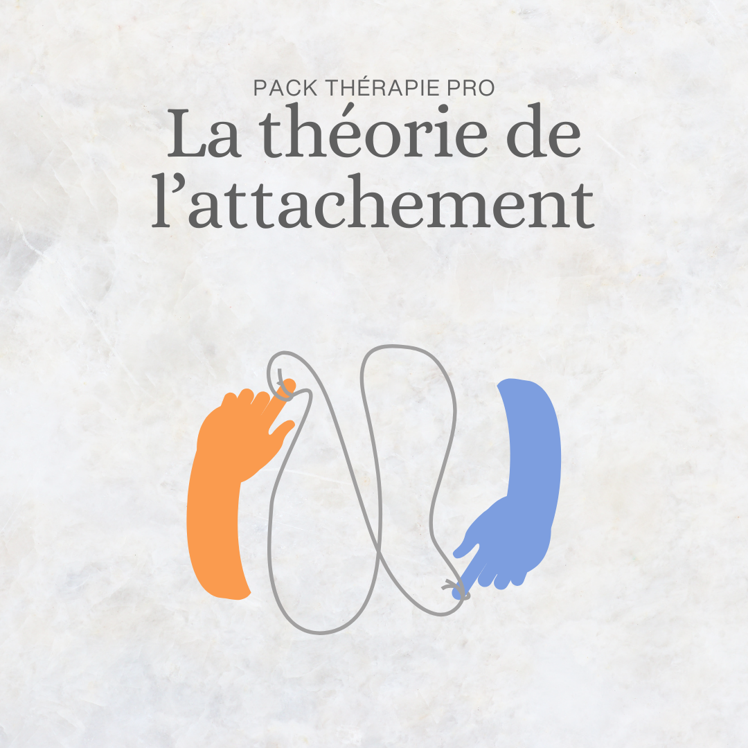 Pack Pro Théorie de l'Attachement – outil clinique pour thérapeutes basé sur Bowlby et Ainsworth